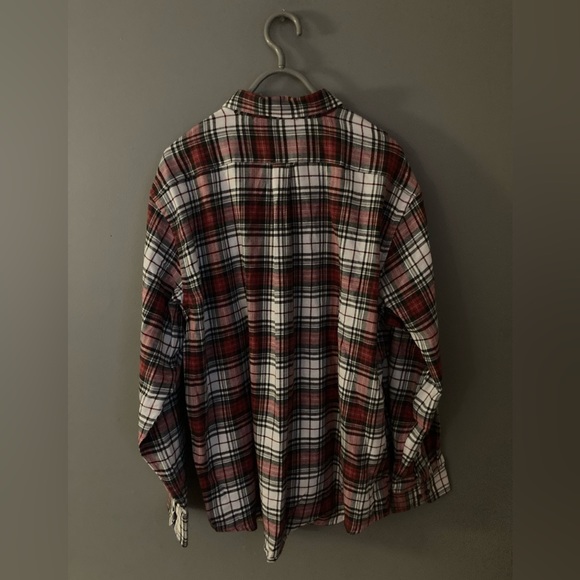 NWOT IZOD Flannel Button Down Shirt - Picture 2 of 4